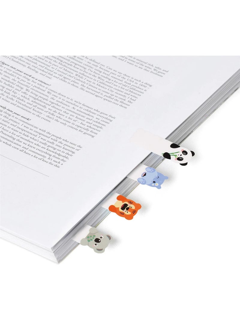 Marque-pages adhésifs Cute Animals - Keep in Mind Multicolore - Kiabi