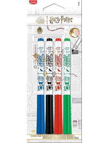 Marqueurs fins effaçables Harry Potter
