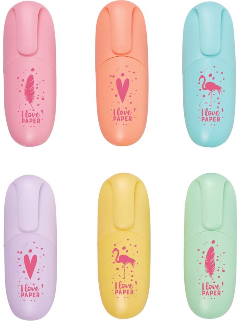 Marqueurs pastels - I love Paper N/A - Kiabi
