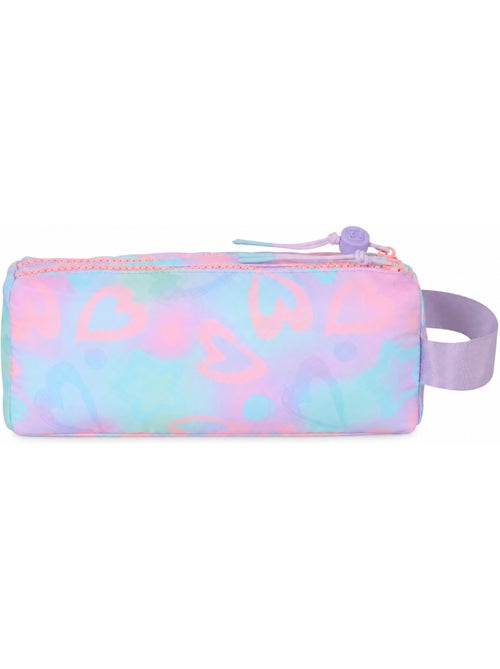 MARSHMALLOW Trousse scolaire double compartiment FUNNY LOVE Multicolore paste - Kiabi MARSHMALLOW Trousse scolaire double compartiment FUNNY LOVE Multicolore paste - Kiabi