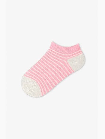 Marsmelov neon fun à motif géométrique, lot de 4 chaussettes invisibles penti
