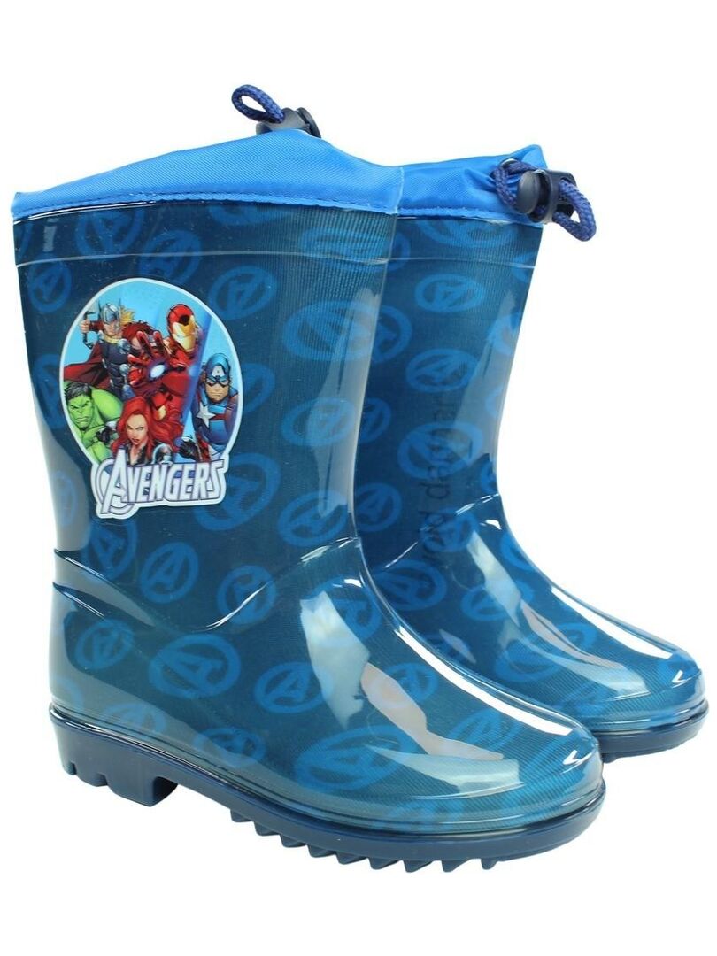 Marvel - Bottes garçon imprimé Avengers Bleu marine - Kiabi