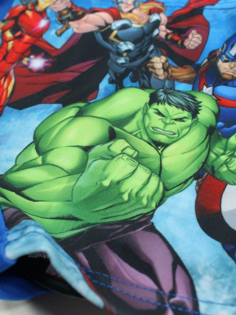 Avengers Short de Bain pour Garçon, Maillot de Bain, Boxer Slips de Bain, Séchag