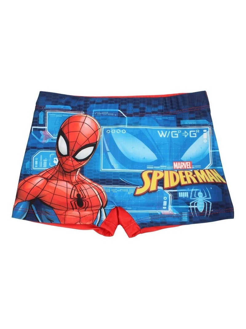 Marvel - Boxer De Bain imprimé Spiderman Bleu marine - Kiabi