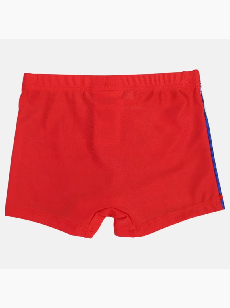 Marvel - boxer de bain imprimé, taille élastique Rouge - Kiabi