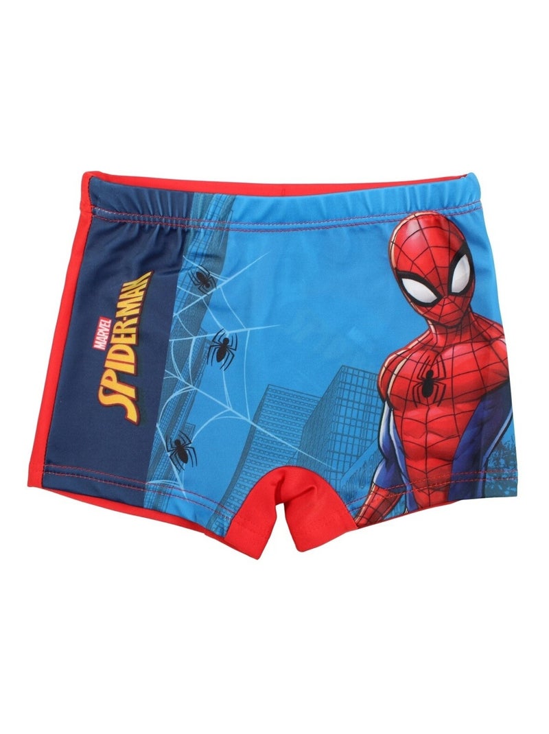 Marvel - Boxer de bain spiderman. Bleu - Kiabi