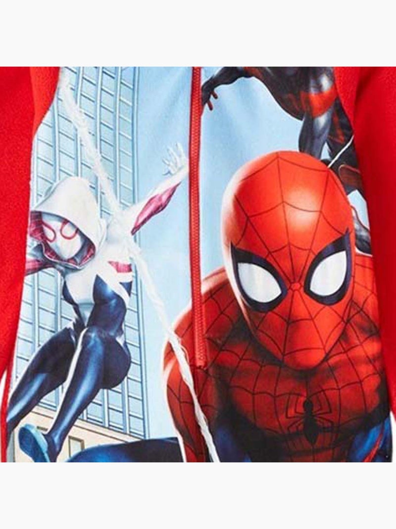 Marvel - Combinaison polaire Spiderman Rouge - Kiabi