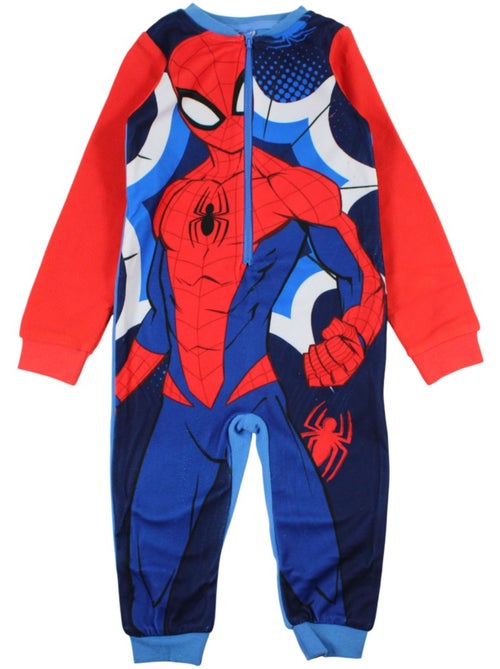 Marvel - combinaison polaire zippée imprimée, manches longues - Kiabi