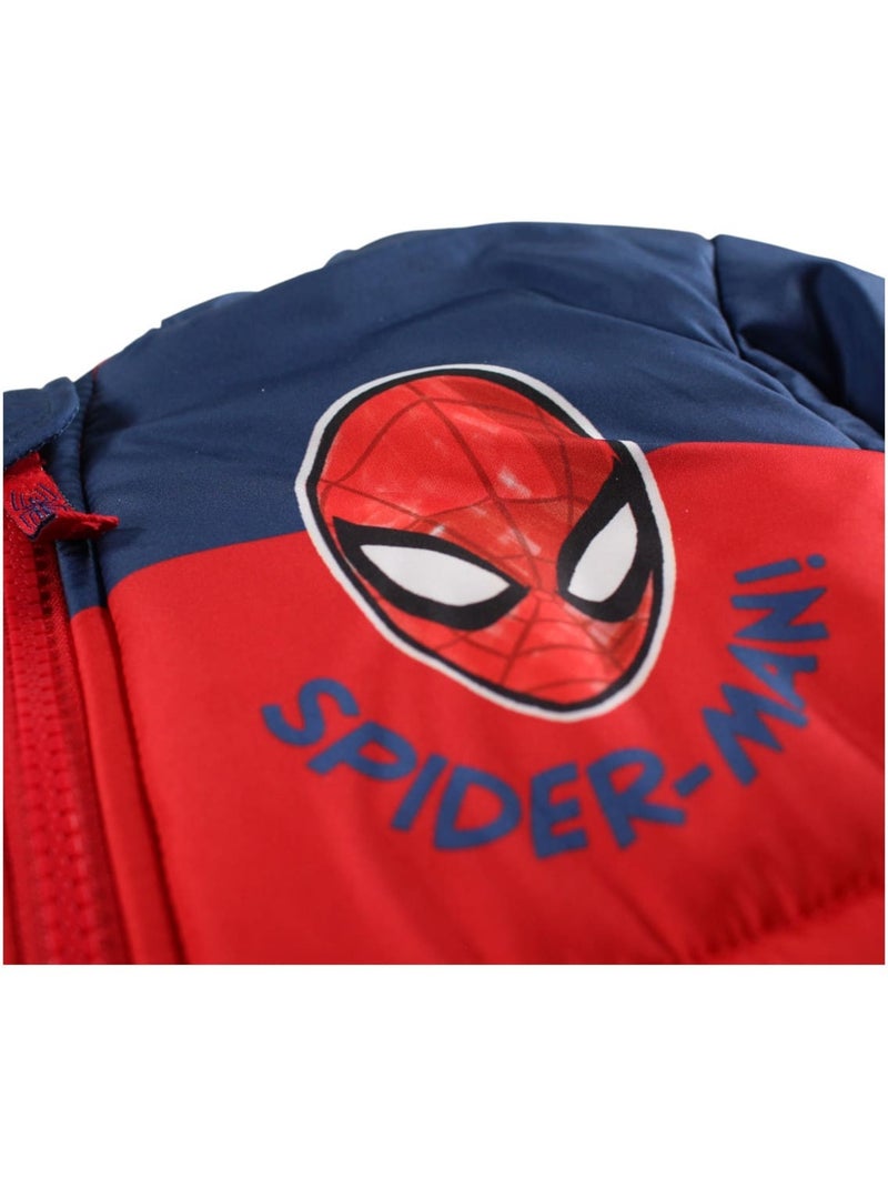 Marvel - Doudoune garçon avec logo 2 couleurs Rouge - Kiabi