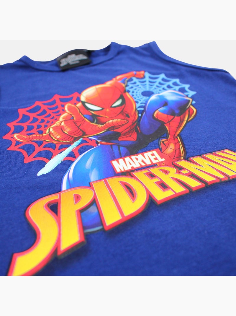 Marvel - Ensemble garçon débardeur et short Rouge - Kiabi