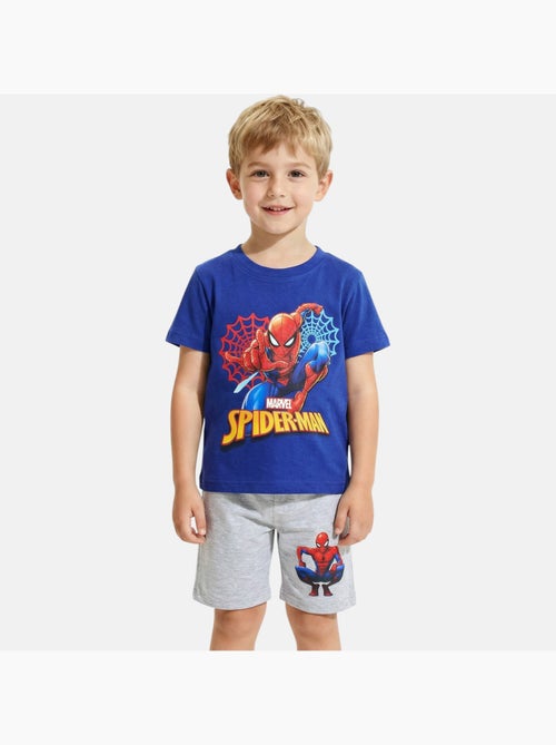 Marvel - Ensemble garçon T-shirt manches courtes et short - Kiabi
