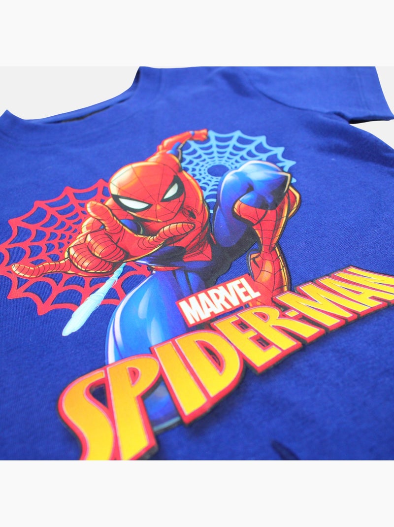 Marvel - Ensemble garçon T-shirt manches courtes et short Gris - Kiabi