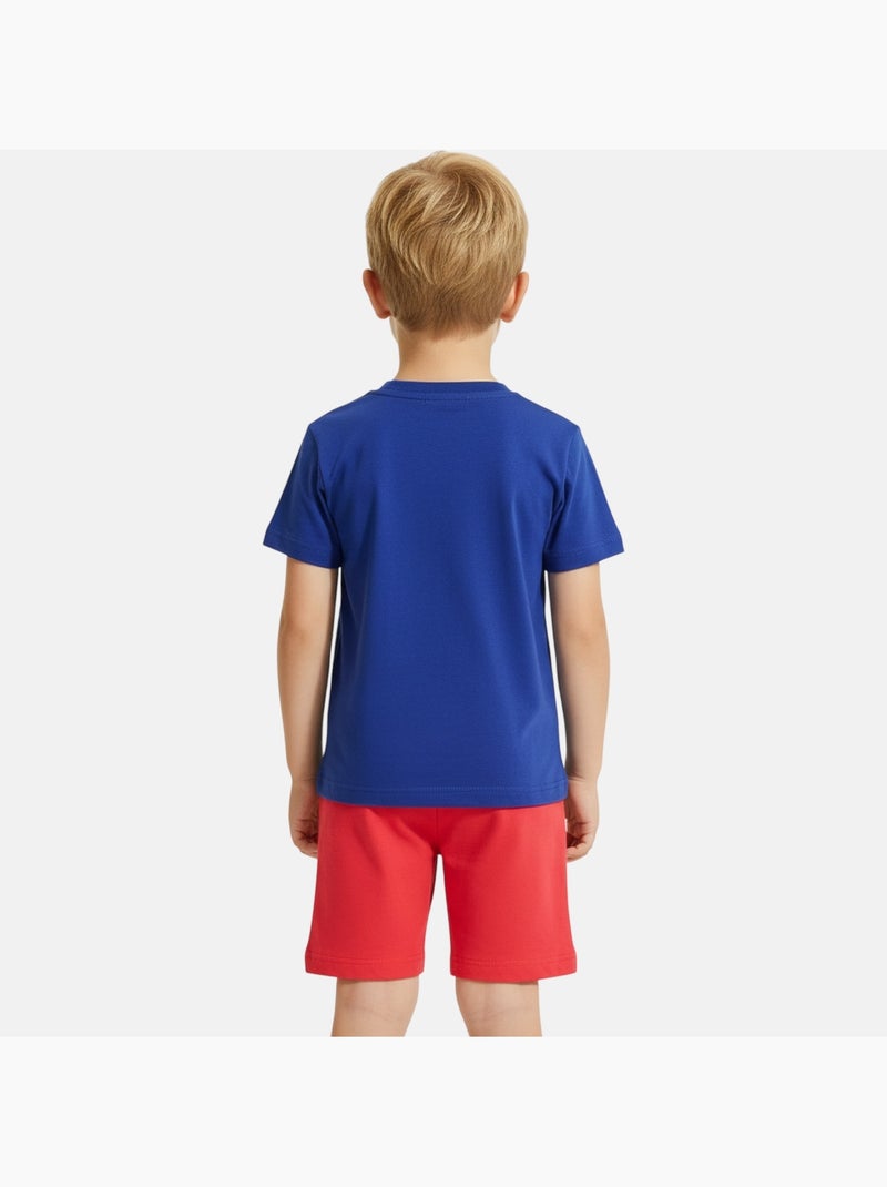 Marvel - Ensemble garçon T-shirt manches courtes et short Rouge - Kiabi