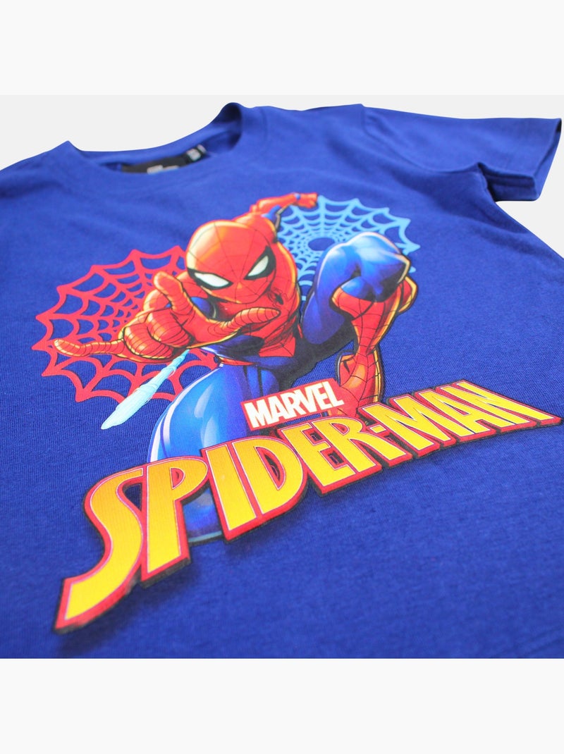 Marvel - Ensemble garçon T-shirt manches courtes et short Rouge - Kiabi