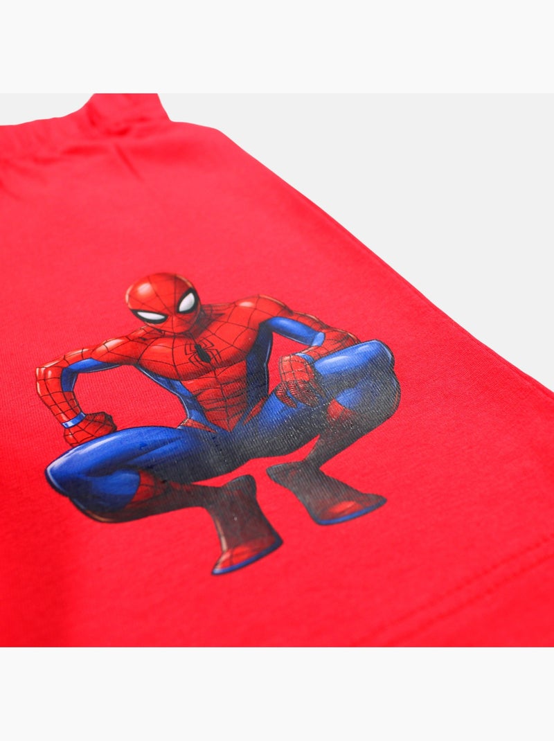 Marvel - Ensemble garçon T-shirt manches courtes et short Rouge - Kiabi