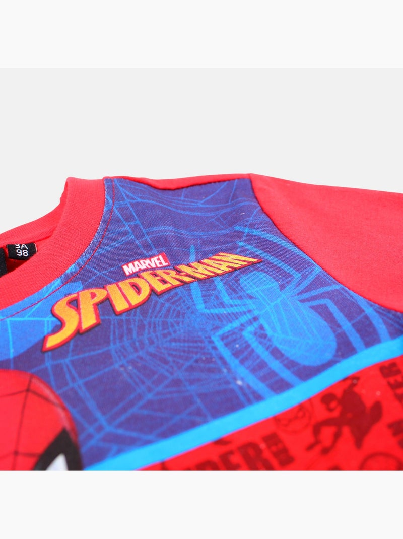 Marvel - Ensemble garçon T-shirt manches courtes et short Rouge - Kiabi