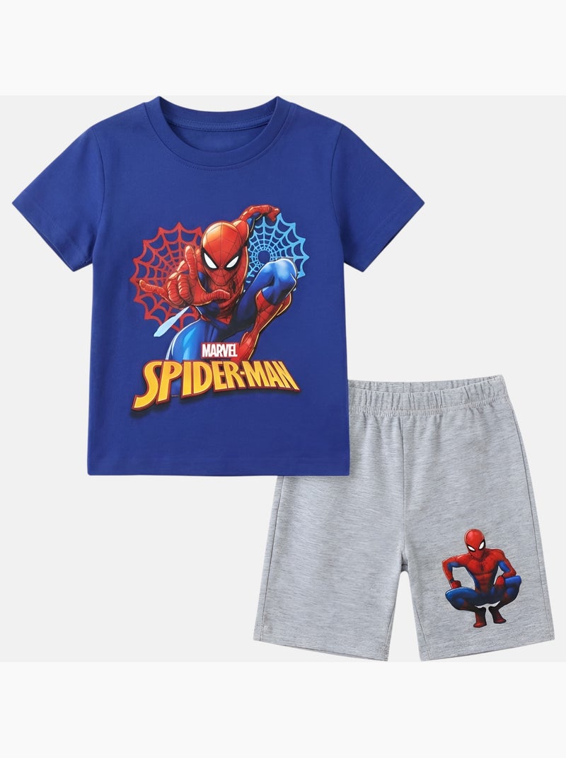 Marvel - Ensemble gar?on T-shirt manches courtes et short Gris - Kiabi