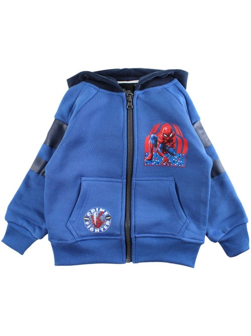 Marvel - Ensemble jogging garçon veste capuche et pantalon à imprimé - Kiabi