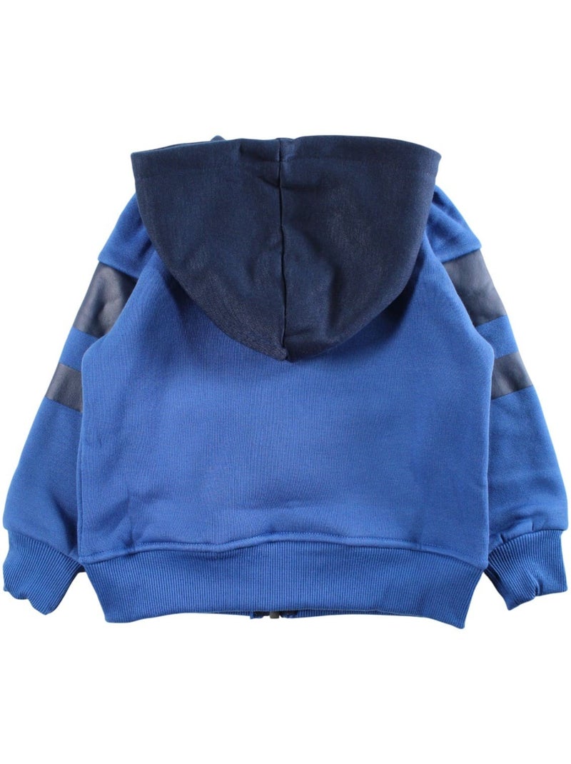 Marvel - Ensemble jogging garçon veste capuche et pantalon à imprimé Bleu - Kiabi