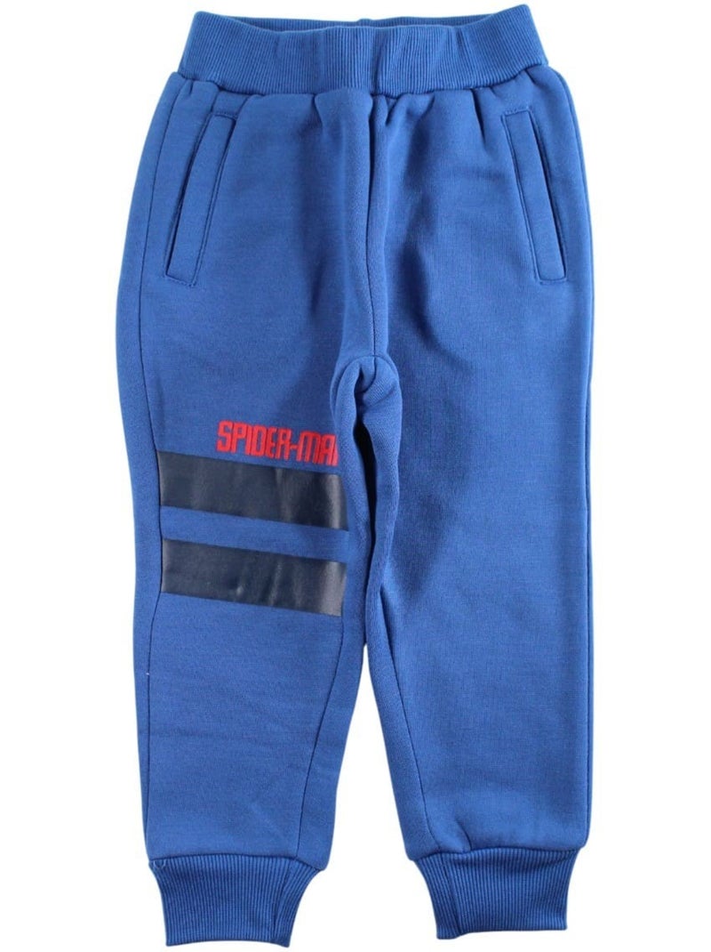Marvel - Ensemble jogging garçon veste capuche et pantalon à imprimé Bleu - Kiabi