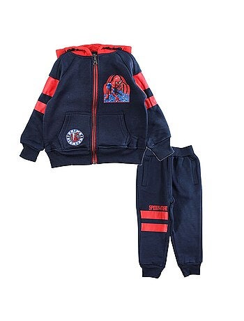 Marvel - Ensemble jogging garçon veste capuche et pantalon à imprimé
