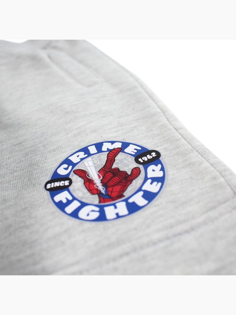 Marvel - Ensemble jogging garçon veste capuche et pantalon à imprimé Gris - Kiabi