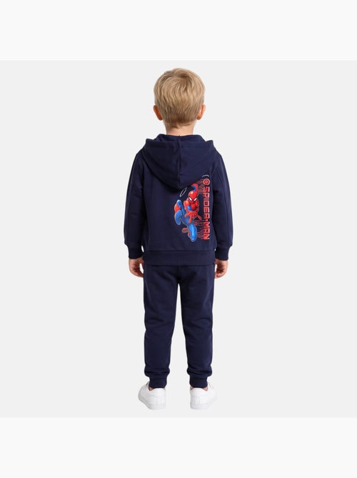 Marvel - ensemble sweat à capuche et pantalon de jogging imprimés, poche kangourou - Kiabi Marvel - ensemble sweat à capuche et pantalon de jogging imprimés, poche kangourou - Kiabi