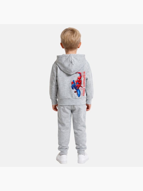 Marvel - ensemble sweat à capuche et pantalon de jogging imprimés, poche kangourou - Kiabi Marvel - ensemble sweat à capuche et pantalon de jogging imprimés, poche kangourou - Kiabi
