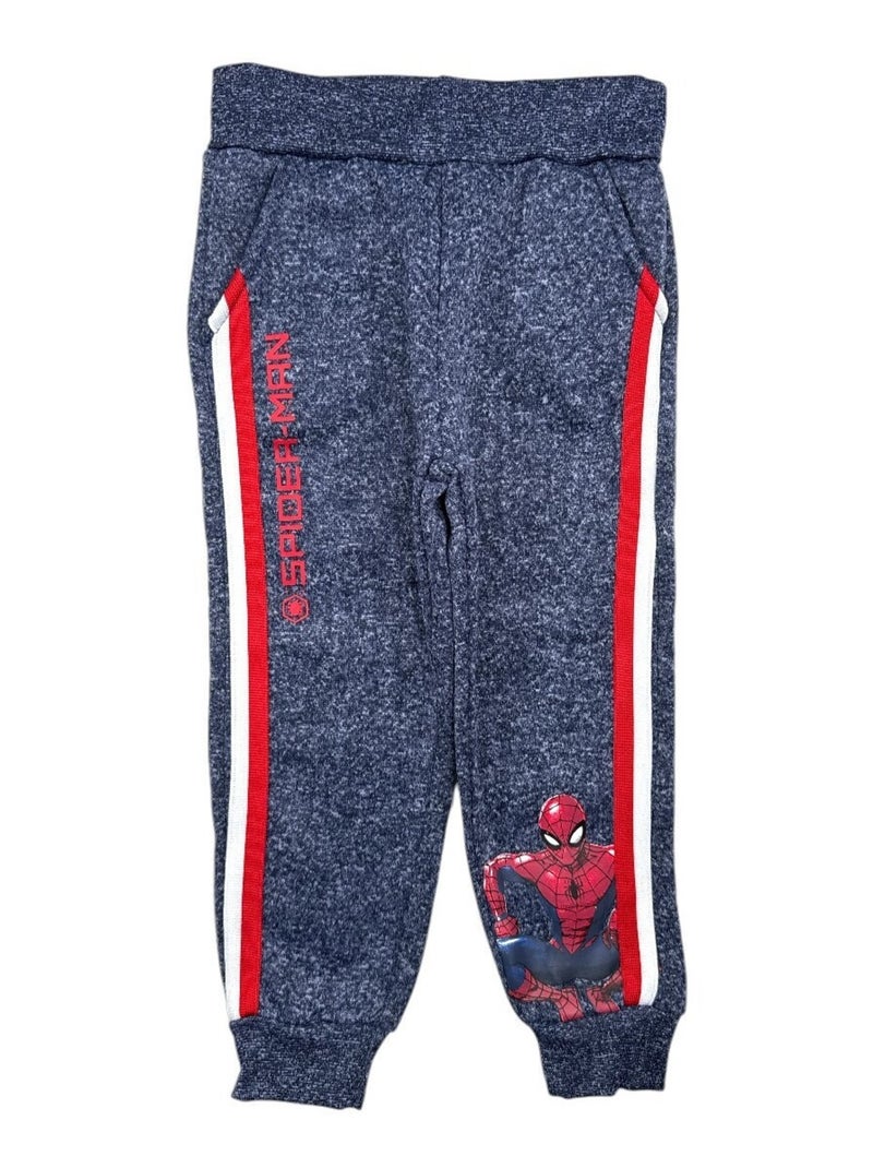 Marvel - Ensemble Sweat et pantalon de jogging garçon Spiderman Bleu marine - Kiabi
