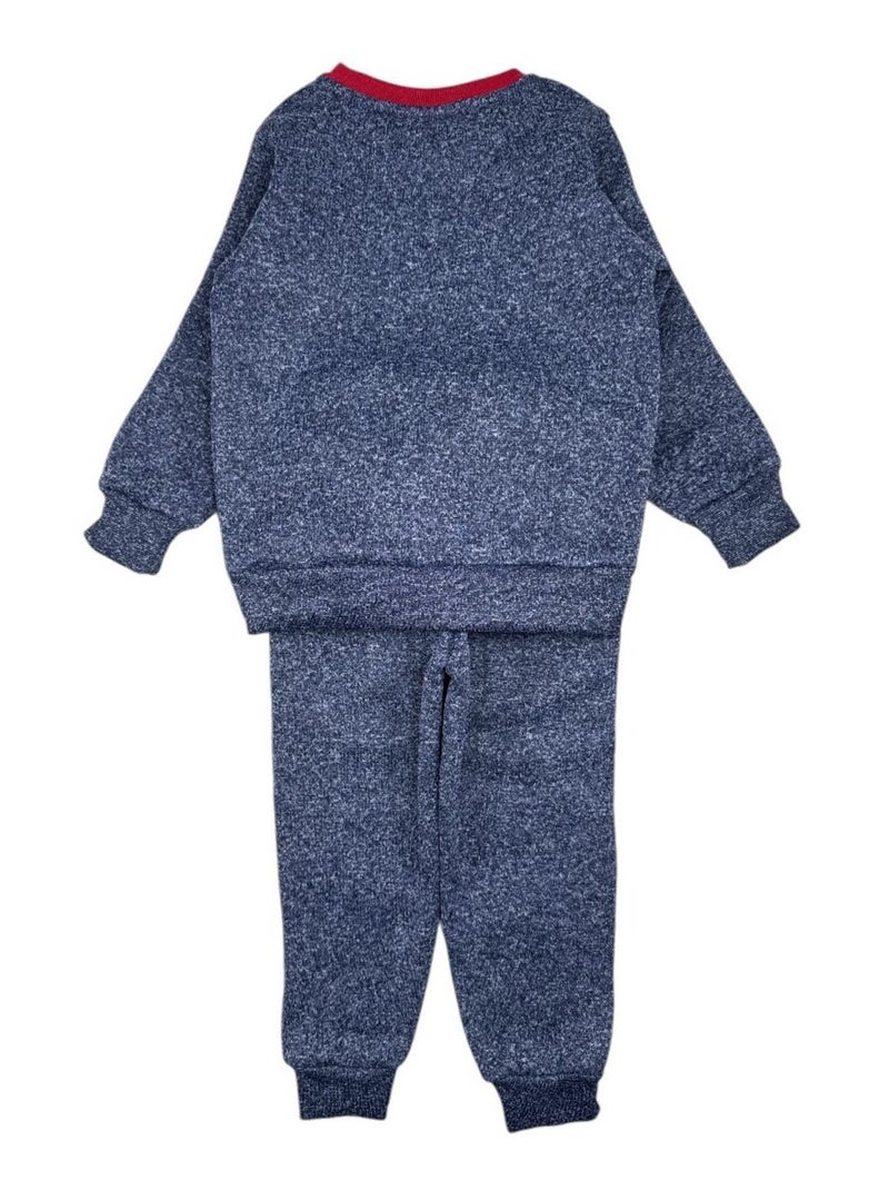 Marvel - Ensemble Sweat et pantalon de jogging garçon Spiderman Bleu marine - Kiabi