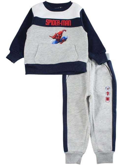 Marvel - Ensemble sweat et pantalon de jogging Spiderman garçon - Kiabi