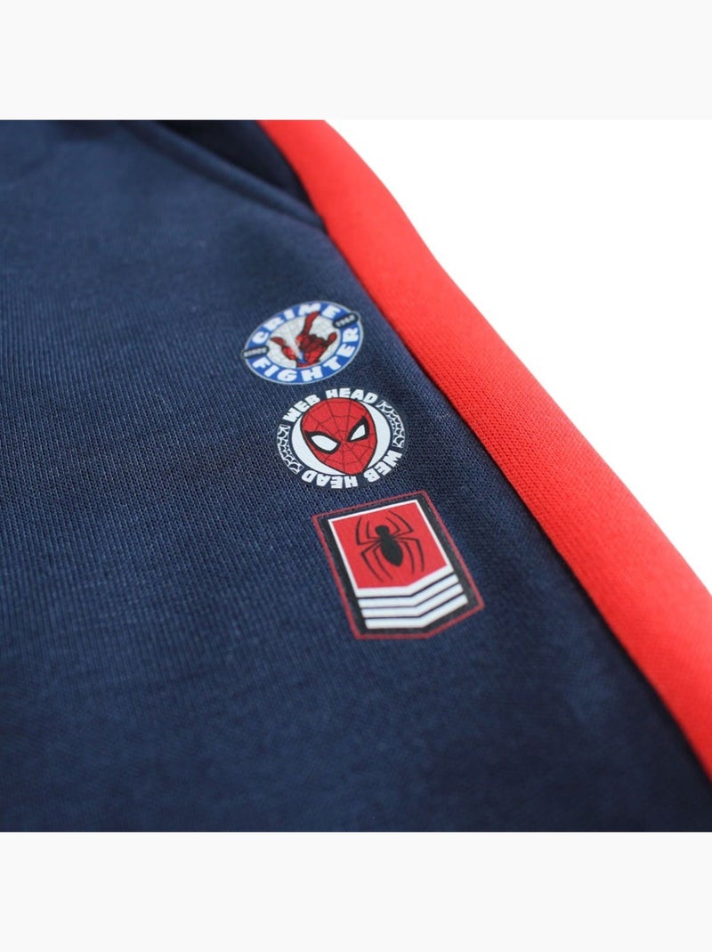 Marvel - Ensemble sweat et pantalon jogging garçon à imprimé Bleu marine - Kiabi