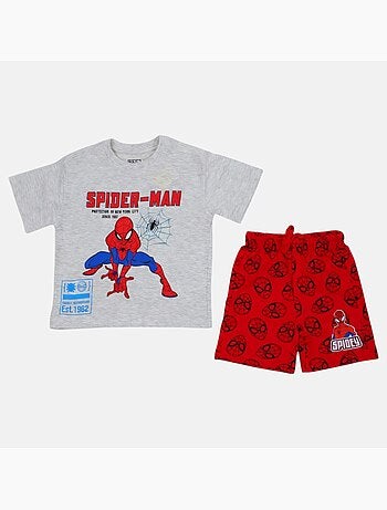Marvel - Ensemble T-shirt et short avec personnage
