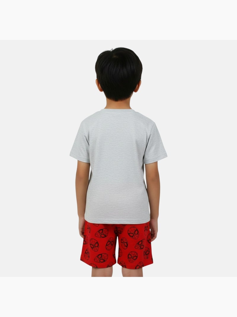 Marvel - Ensemble T-shirt et short avec personnage Gris - Kiabi