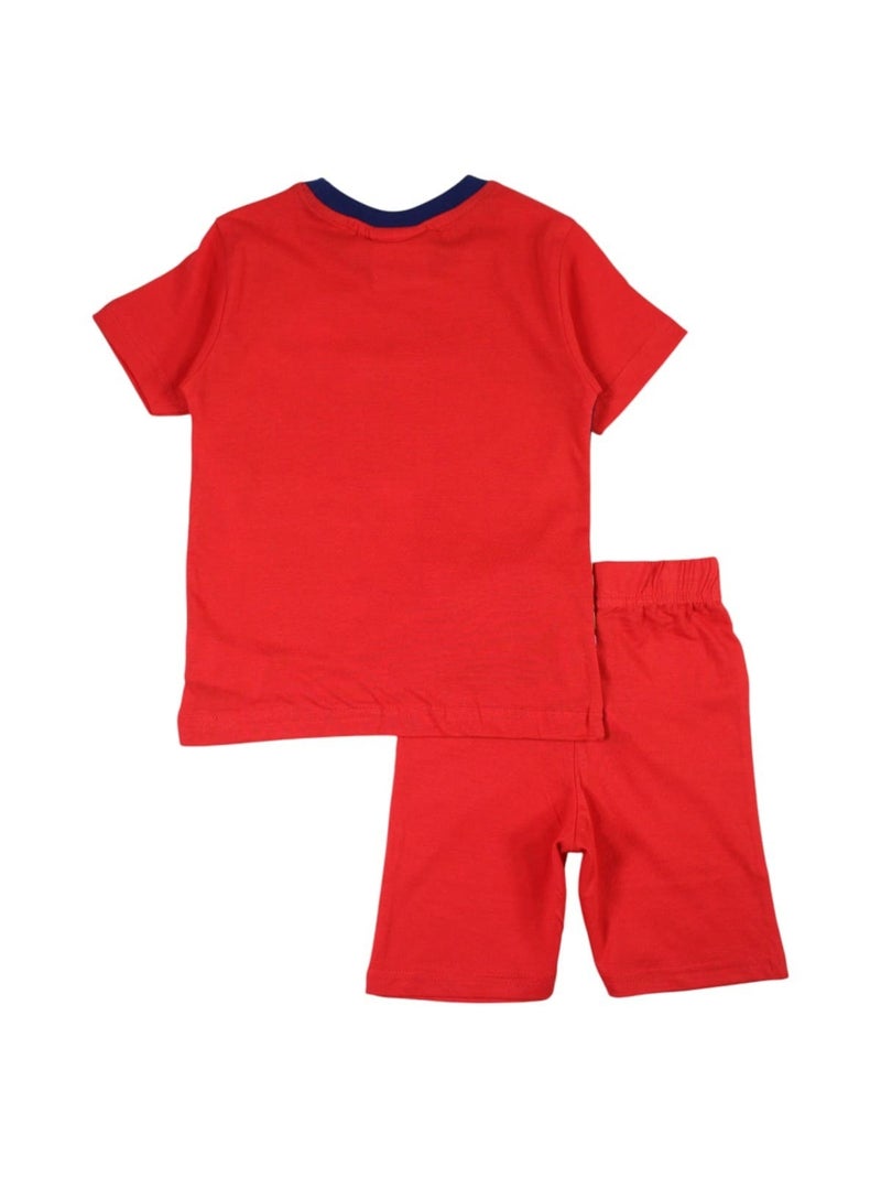 Marvel - Ensemble T-shirt et Short Avengers Rouge - Kiabi