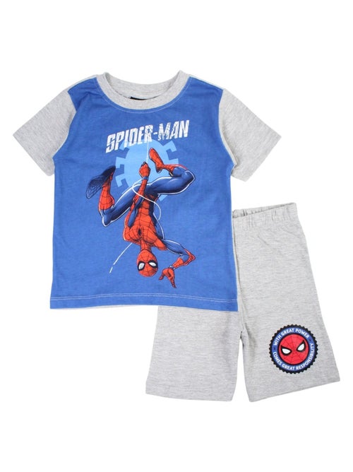 Marvel - Ensemble t-shirt et short enfant à imprimé - Kiabi