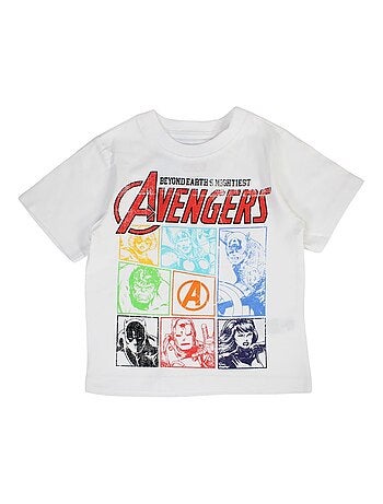 Marvel - Ensemble T-shirt et Short Garçon Avengers