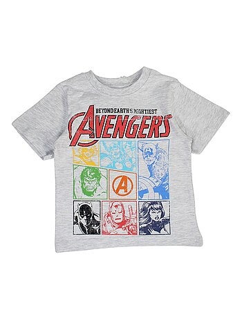 Marvel - Ensemble T-shirt et Short Garçon Avengers
