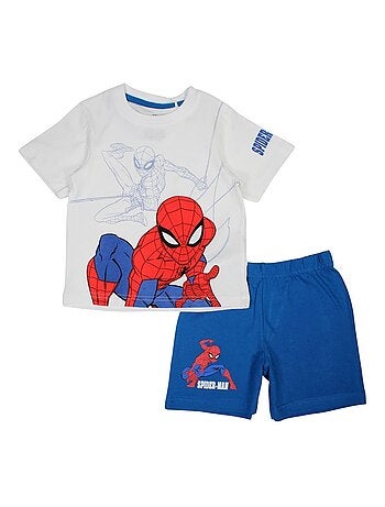 Marvel - Ensemble T-shirt et Short Garçon Spiderman