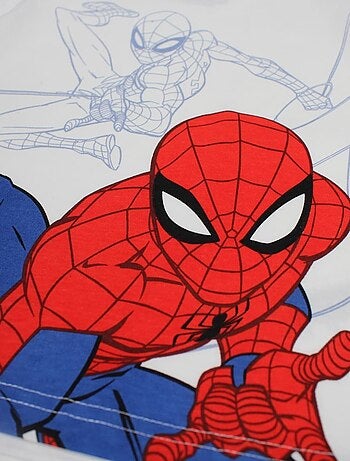 Marvel - Ensemble T-shirt et Short Garçon Spiderman