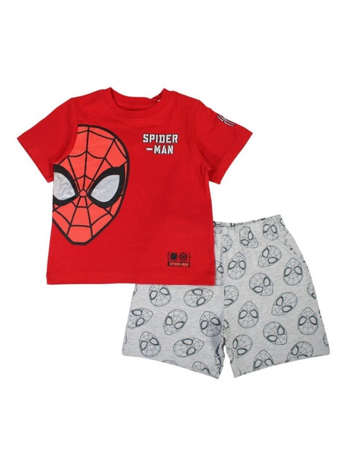 Marvel - Ensemble T-shirt et Short Garçon Spiderman - Kiabi