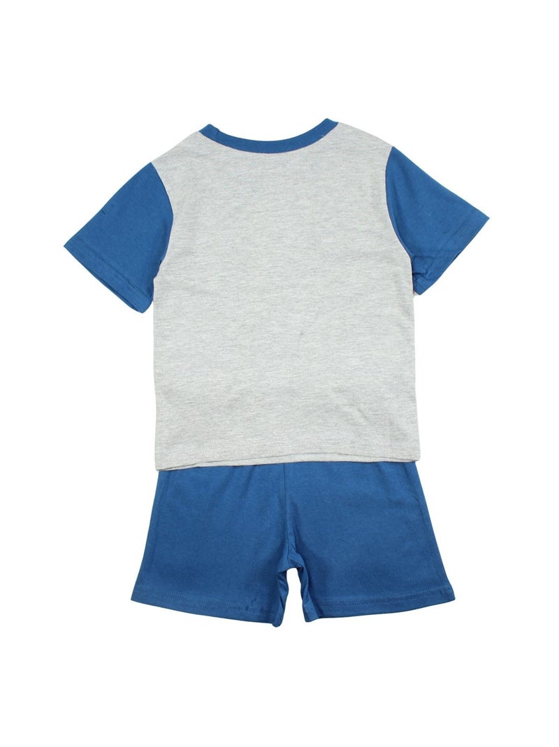 Marvel - Ensemble T-shirt et Short Spiderman Bleu - Kiabi