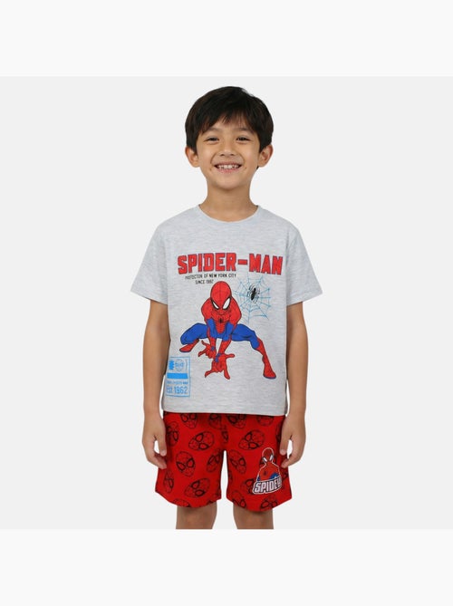 Marvel - ensemble t-shirt manches courtes et short imprimés - Kiabi Marvel - ensemble t-shirt manches courtes et short imprimés - Kiabi