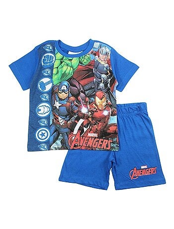 Marvel - Ensemble ​​T-shirt short garçon Imprimé Avengers