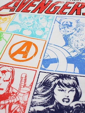 Marvel - Ensemble ​​T-shirt short Imprimé Avengers