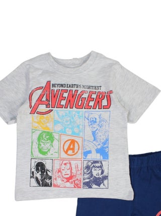 Marvel - Ensemble ​​T-shirt short Imprimé Avengers
