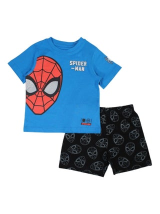 Marvel - Ensemble ​​T-shirt short Imprimé Spiderman