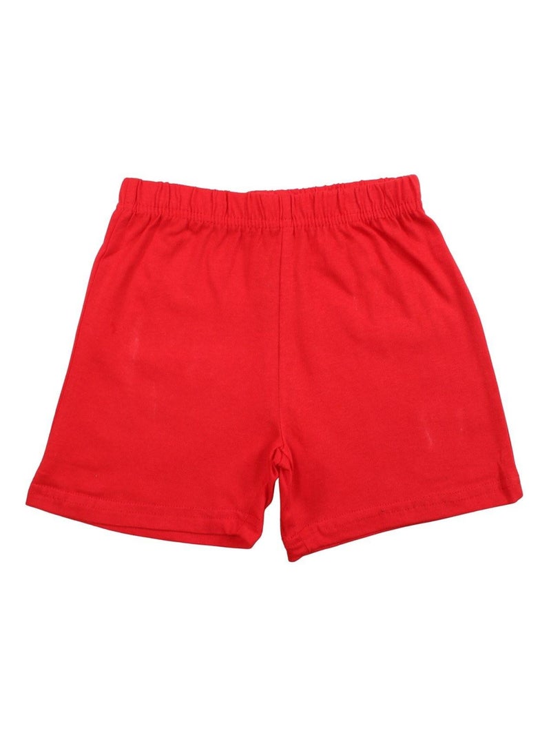 Marvel - Ensemble ​​T-shirt short Imprimé Spiderman Rouge - Kiabi