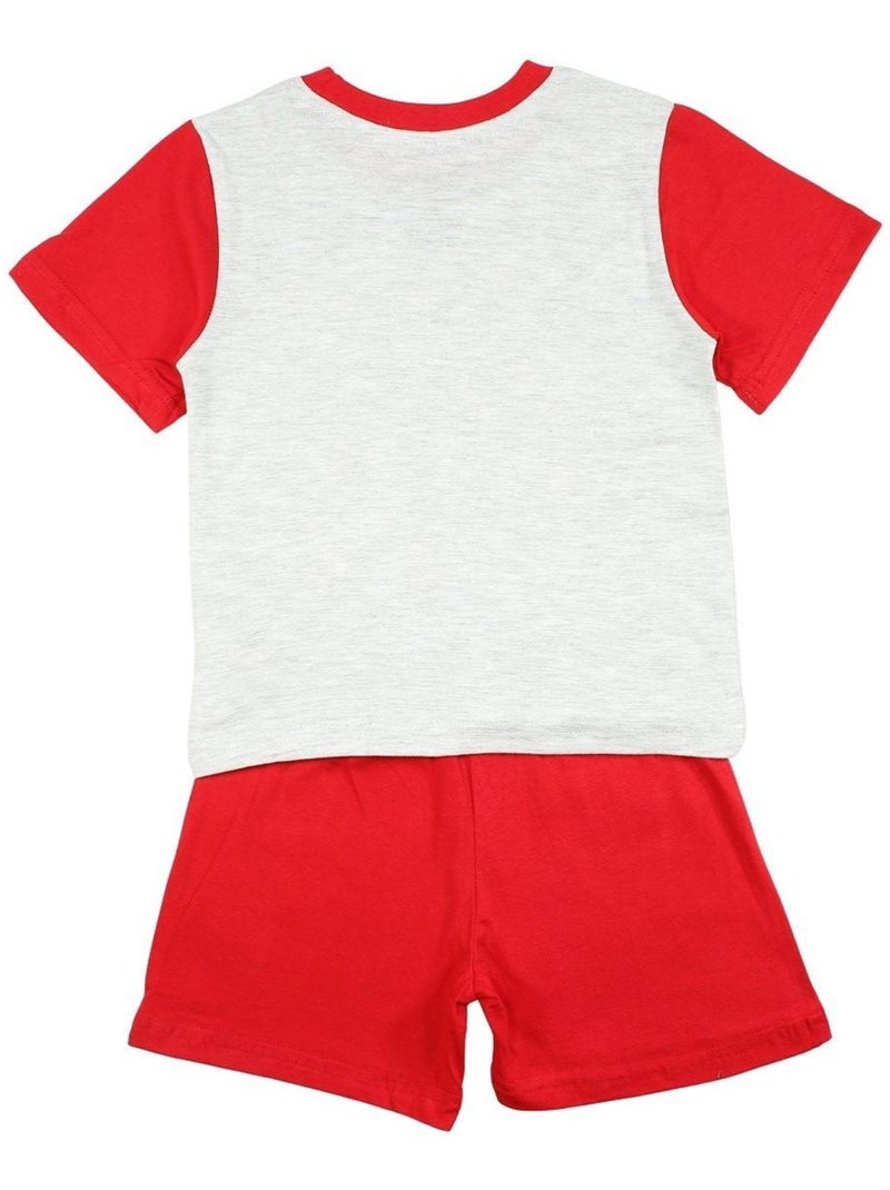 Marvel - Ensemble ​​T-shirt short Imprimé Spiderman Rouge - Kiabi