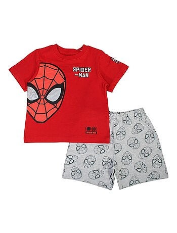 Marvel - Ensemble ​​T-shirt short Imprimé Spiderman